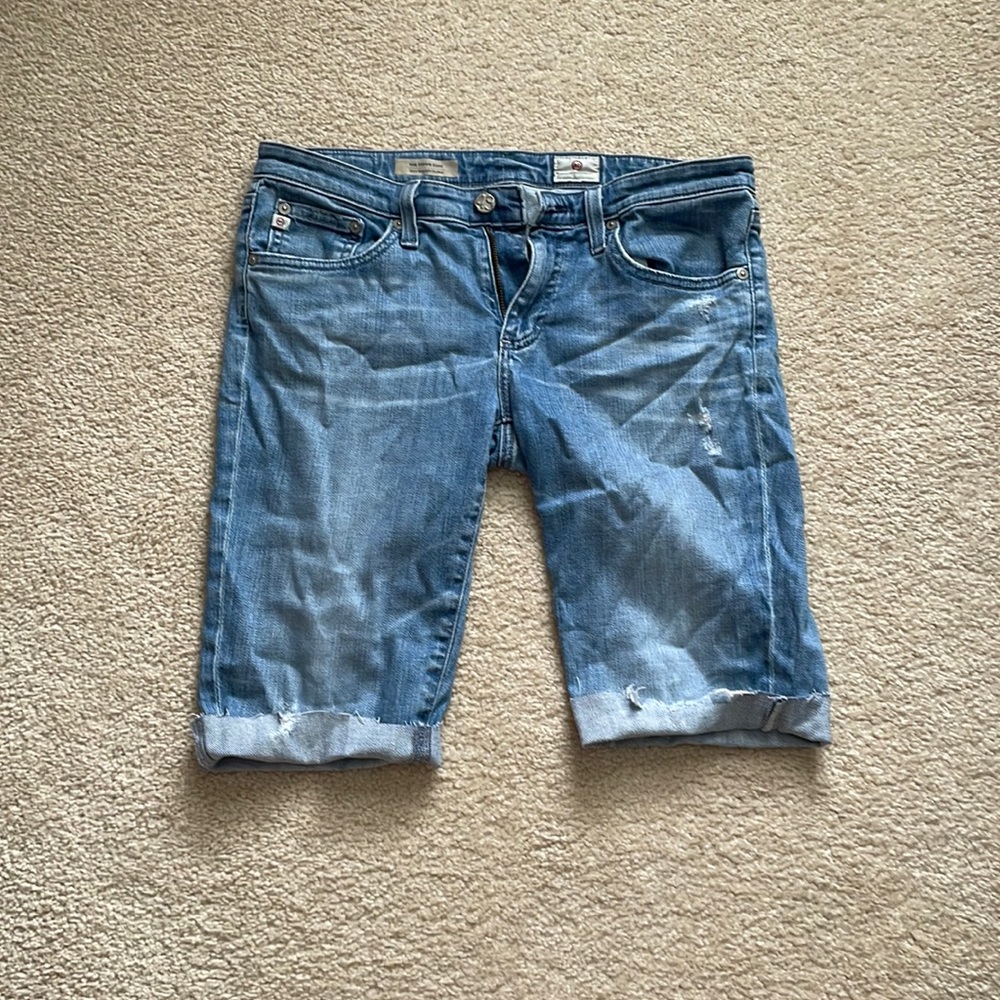 Adriano Goldschmied cut off jeans
